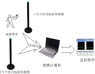 REN310型立柱式辐射监测系统